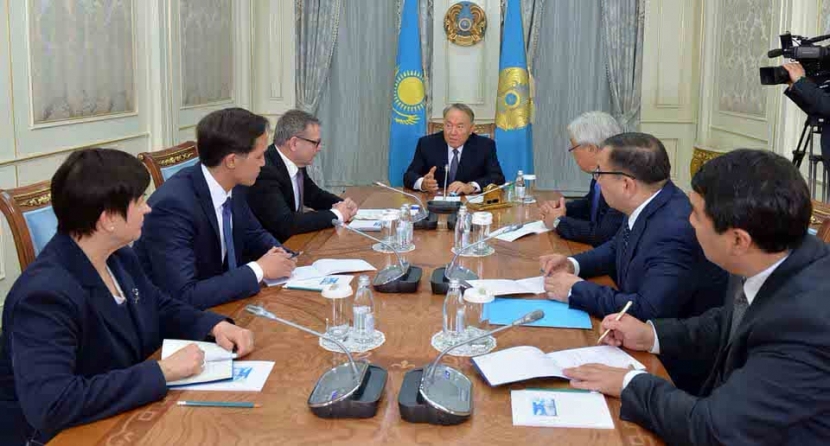 Президент Казахстана встретился с главой МИД Чешской Республики