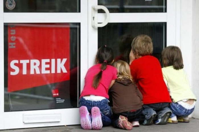 Более 500 детских садиков закрыли в Германии