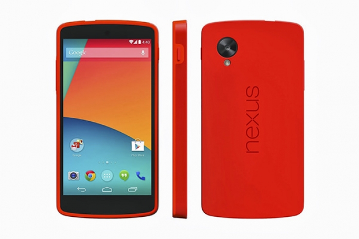 Новый LG Nexus 5 вышел в красном цвете