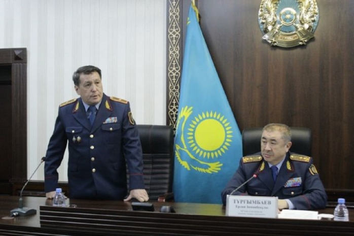 Назначен начальник полиции Жамбылской области
