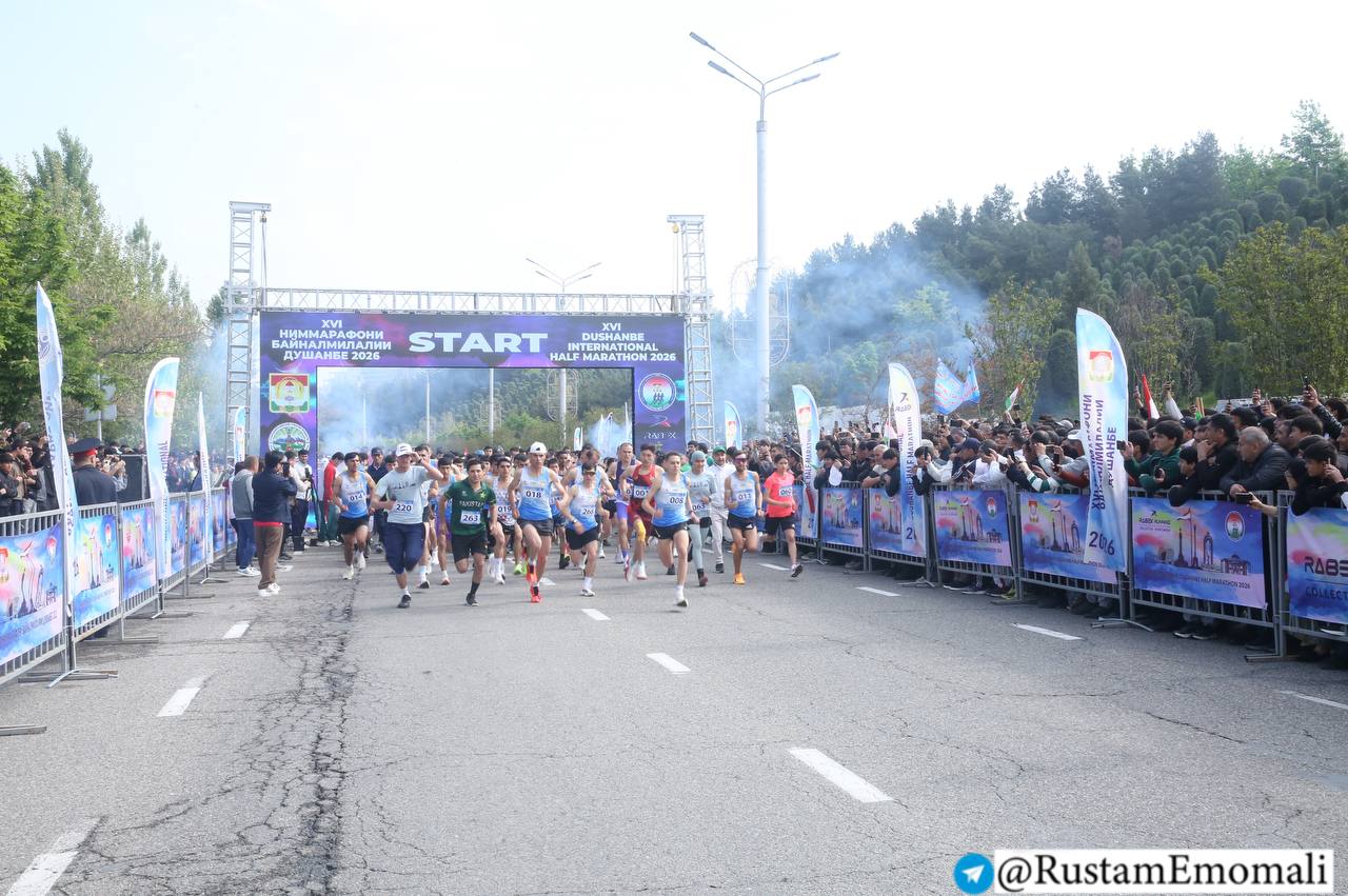 В Душанбе состоялся 16-й международный полумарафон: кто победил?