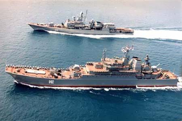 ВСУ поразили российские десантные корабли