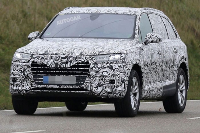 Новое поколение Audi Q7 получит матричную оптику