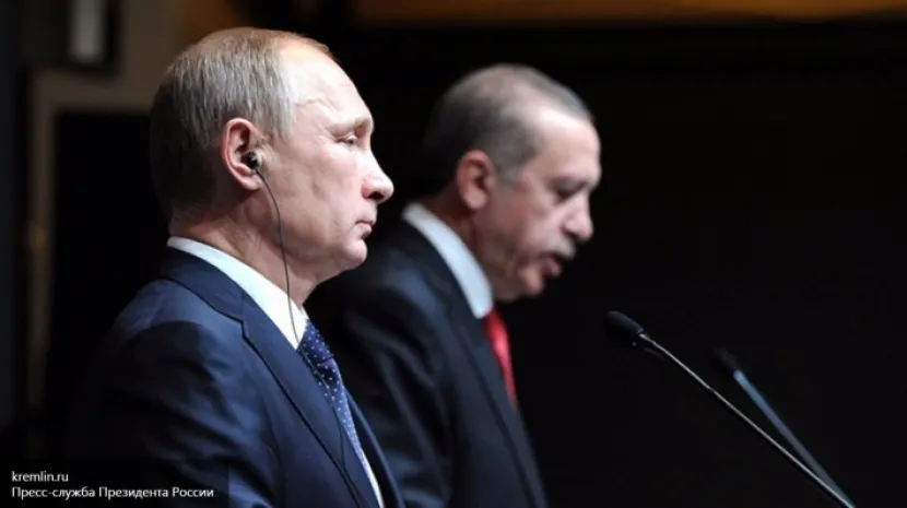 Путин встретился с Эрдоганом