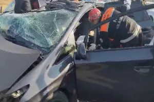 Спасатели пришли на помощь пострадавшим в ДТП