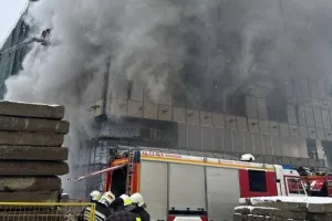 Сильный пожар в Москве: число жертв растет