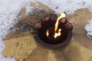 Риддерде Мәңгілік отта шашлық пісірген адам ұсталды